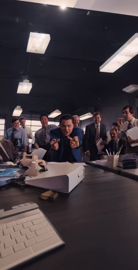 Wolf Of Wall Street "F*** YOU!"